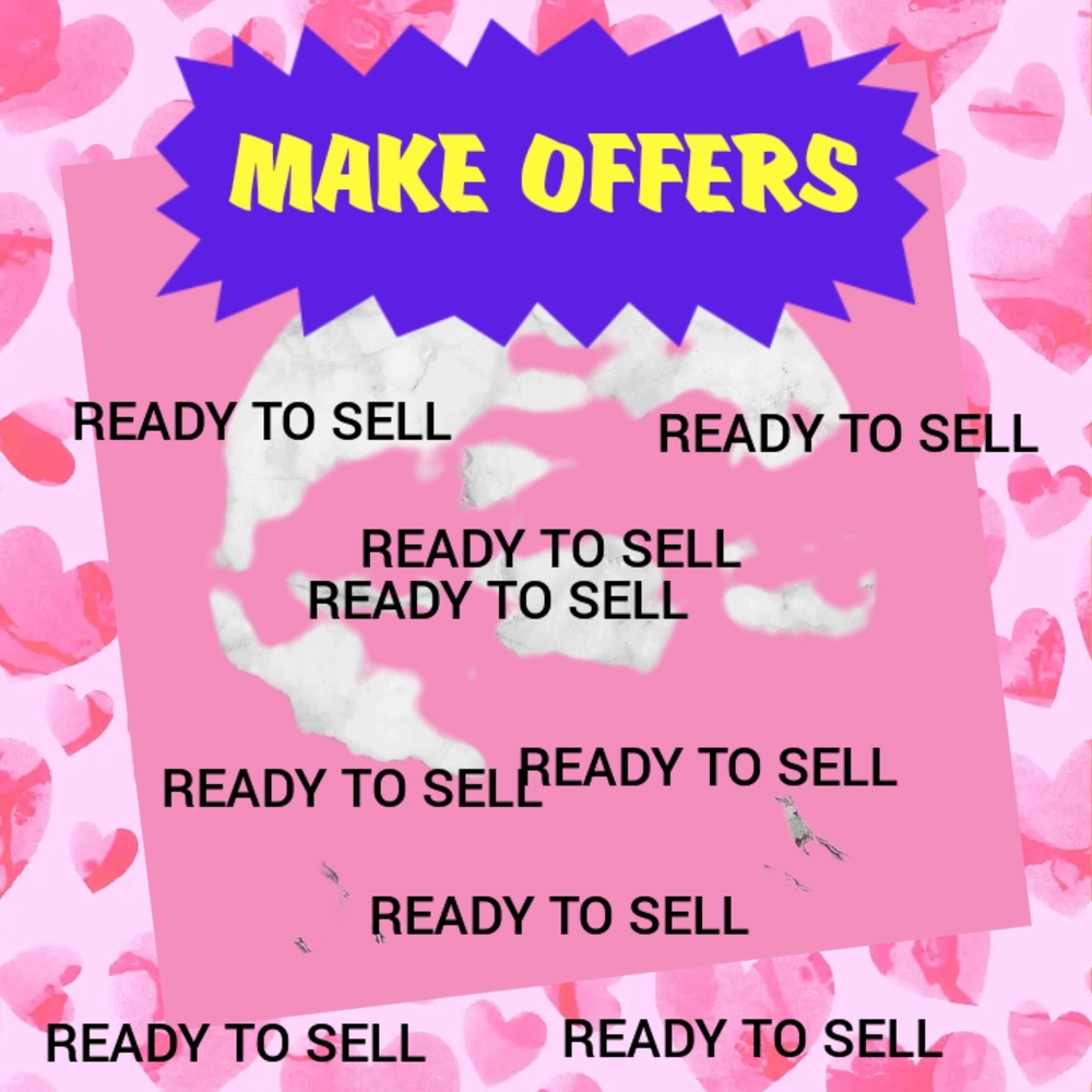 MAKE OFFERS! NEVER DECLINE ONLY ACCEPT OR COUNTER MY LOWEST 🙏